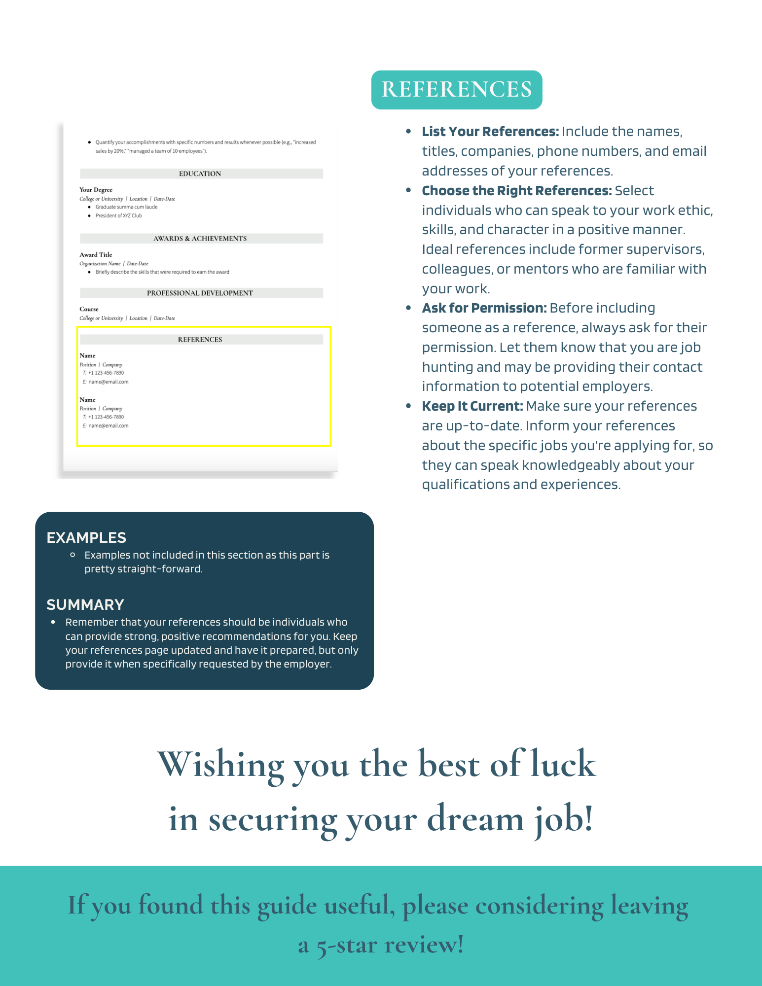 Resume Writing Guide: Create a Job Winning Resume That Gets Interviews